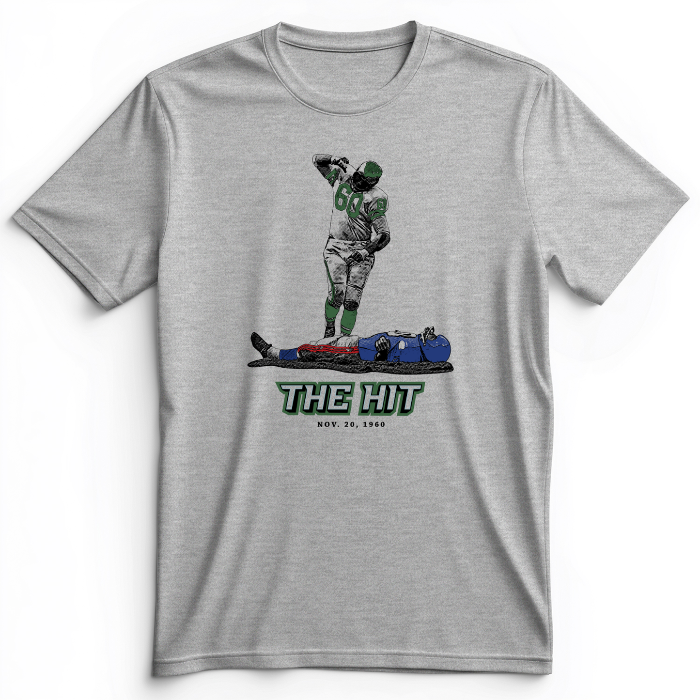 The Hit Premium Tee Athletic Heather / S