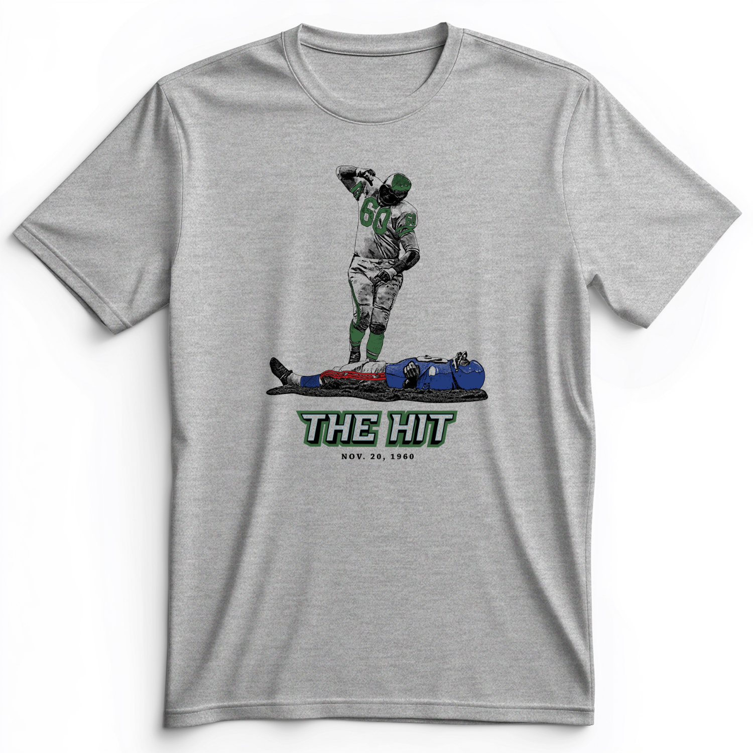 The Hit Premium Tee Athletic Heather / S