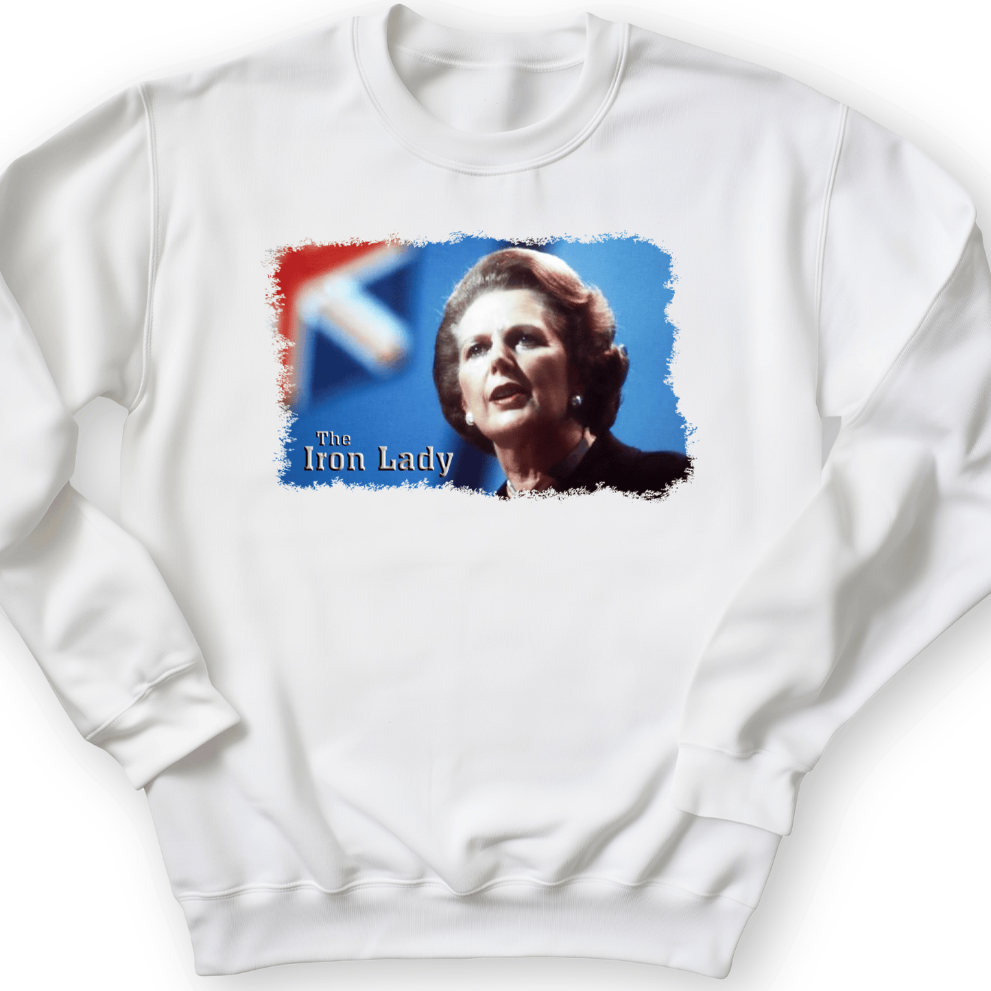 The Iron Lady Crewneck White / S