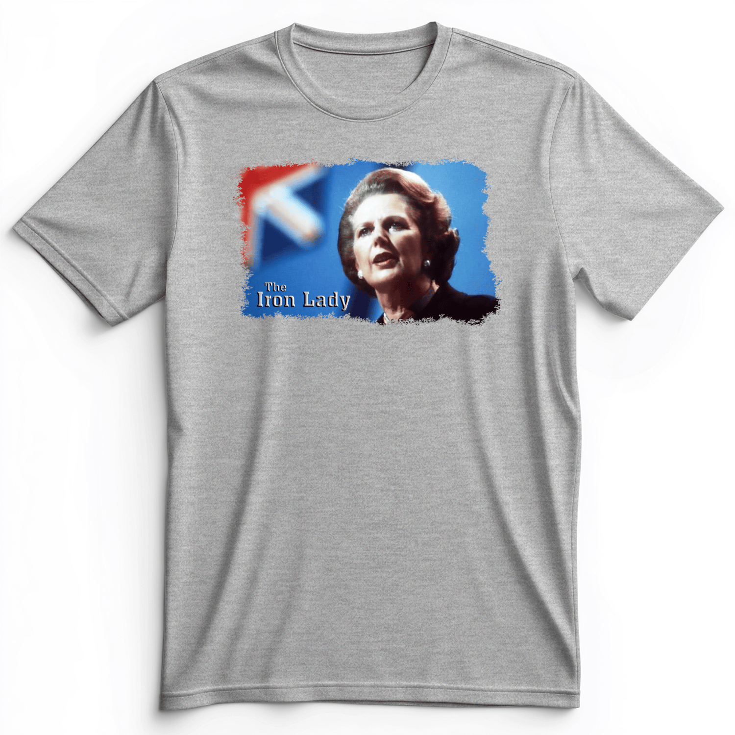 The Iron Lady Premium Tee Athletic Heather / S