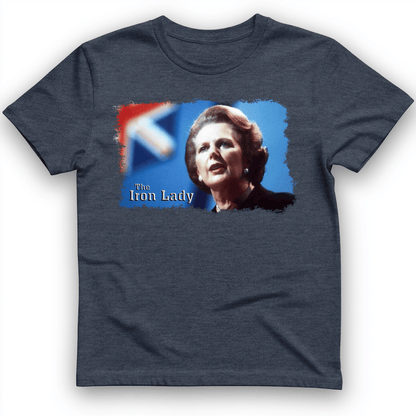 The Iron Lady T-Shirt Heather Navy / S