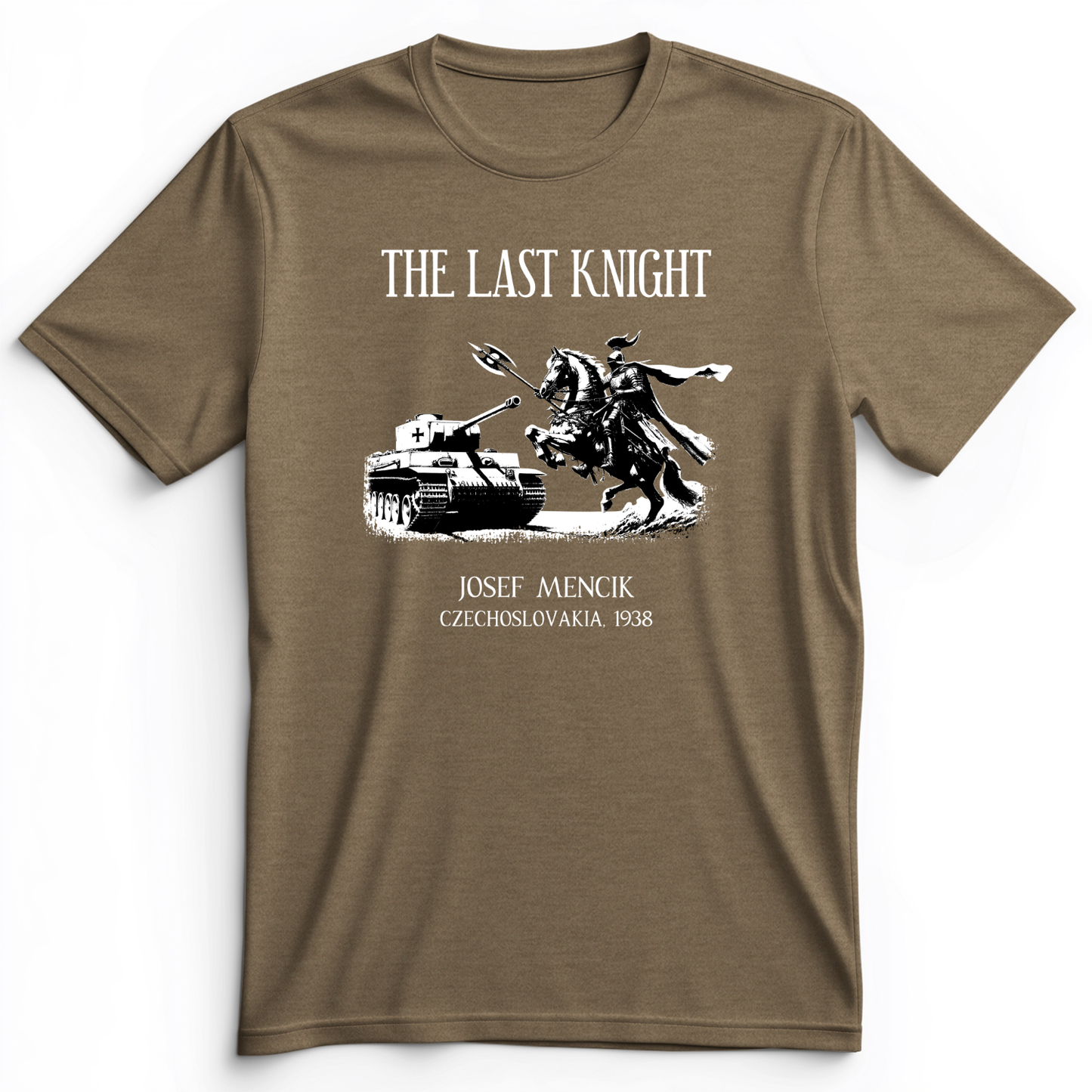The Last Knight Premium Tee Heather Olive / S