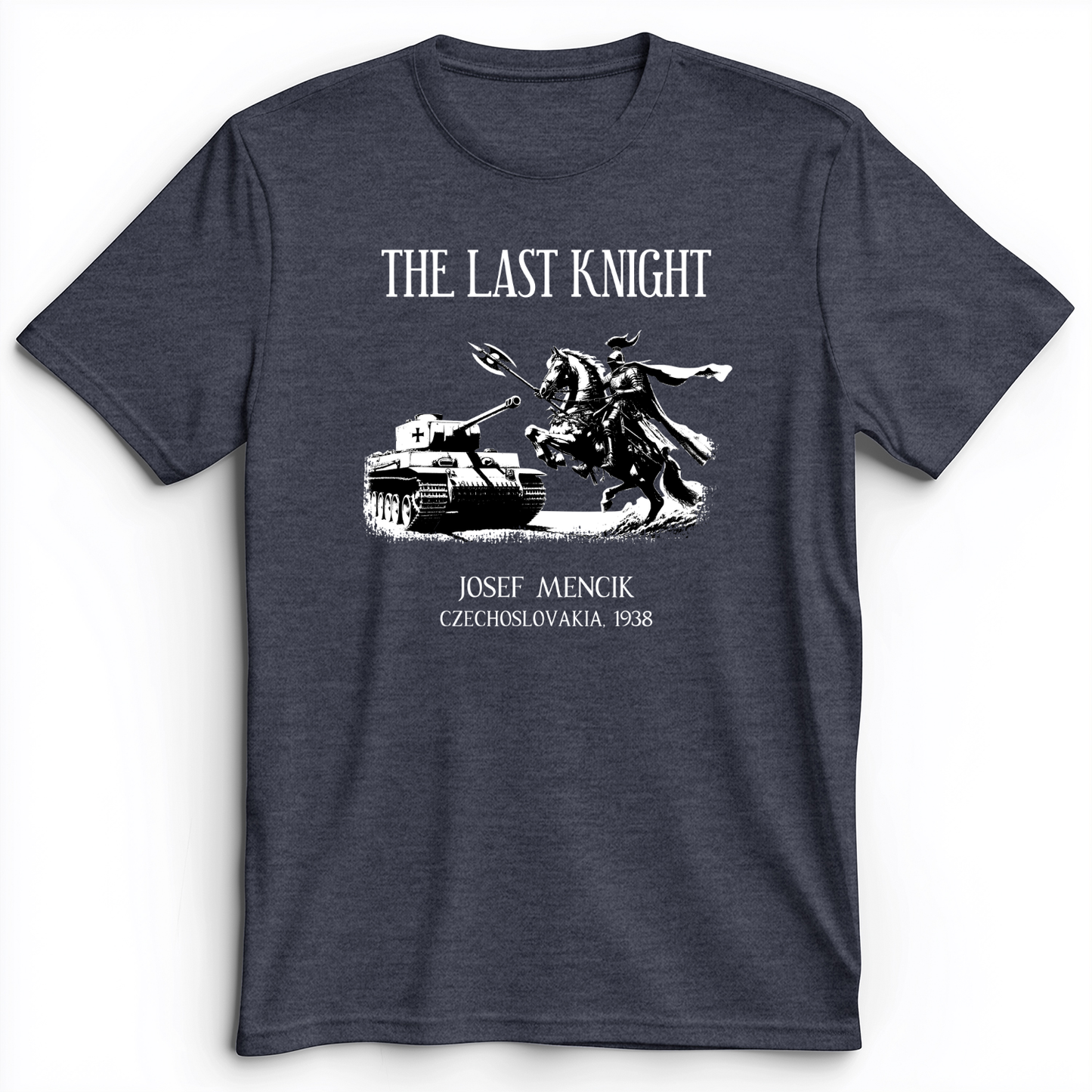 The Last Knight Premium Tee Heather Navy / S