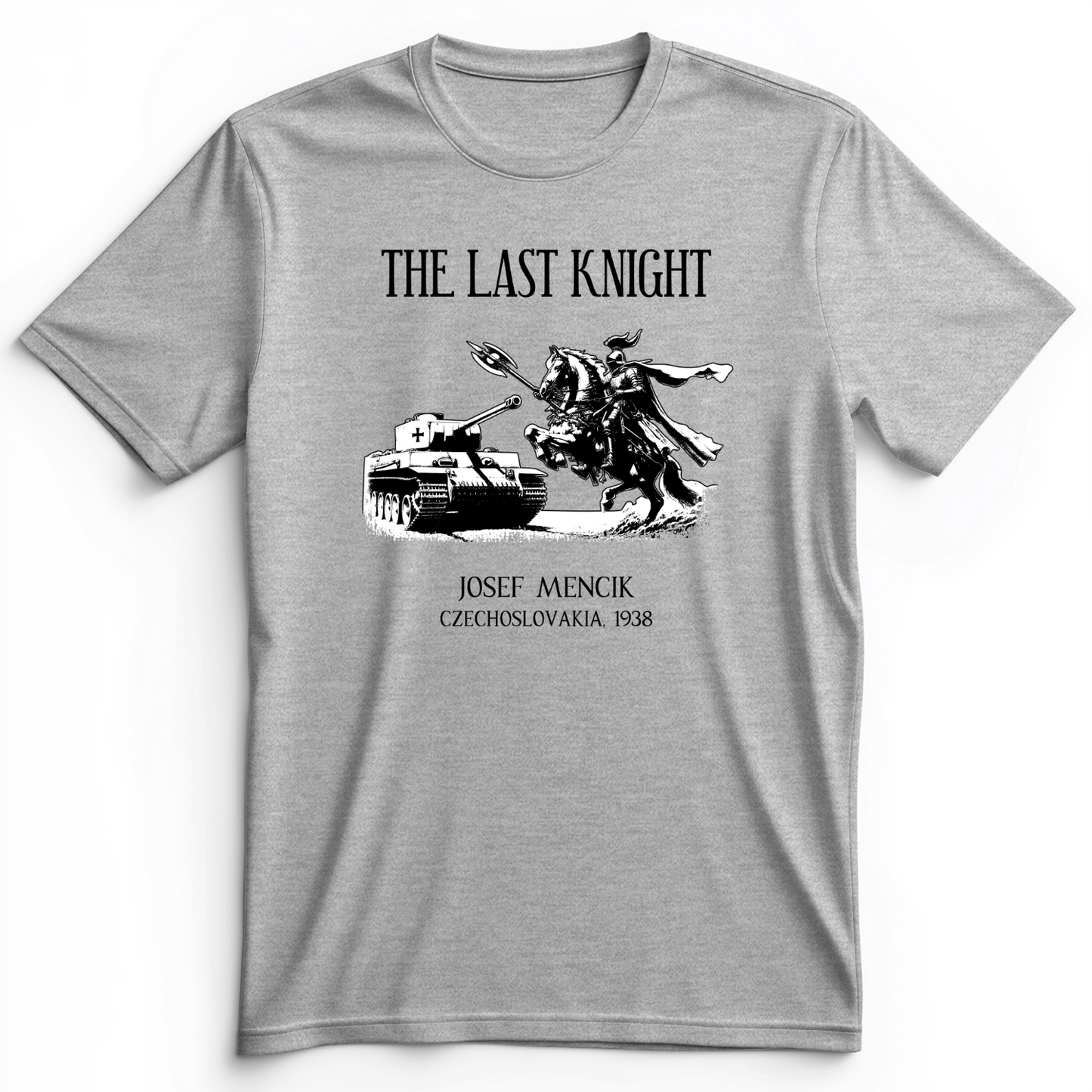 The Last Knight Premium Tee Athletic Heather / S