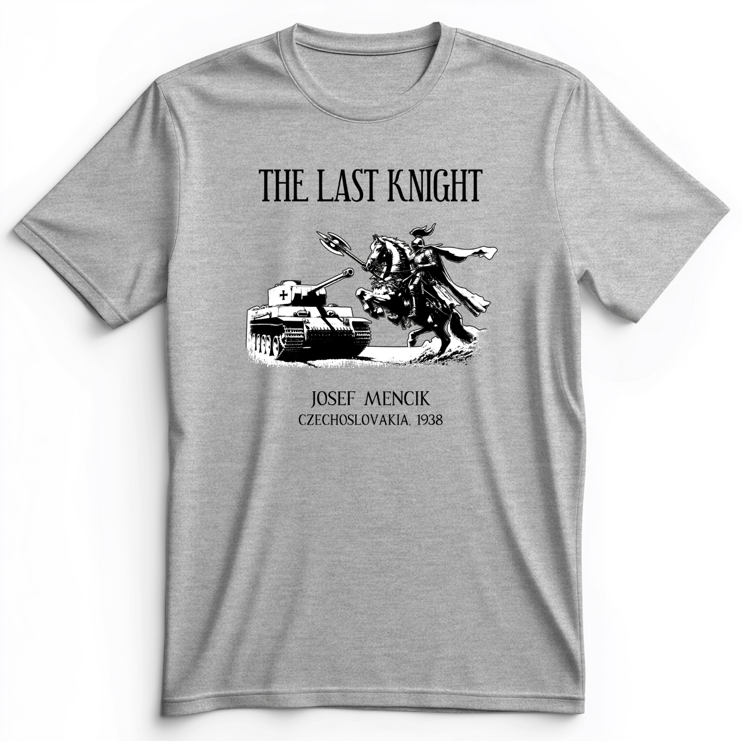 The Last Knight Premium Tee Athletic Heather / S