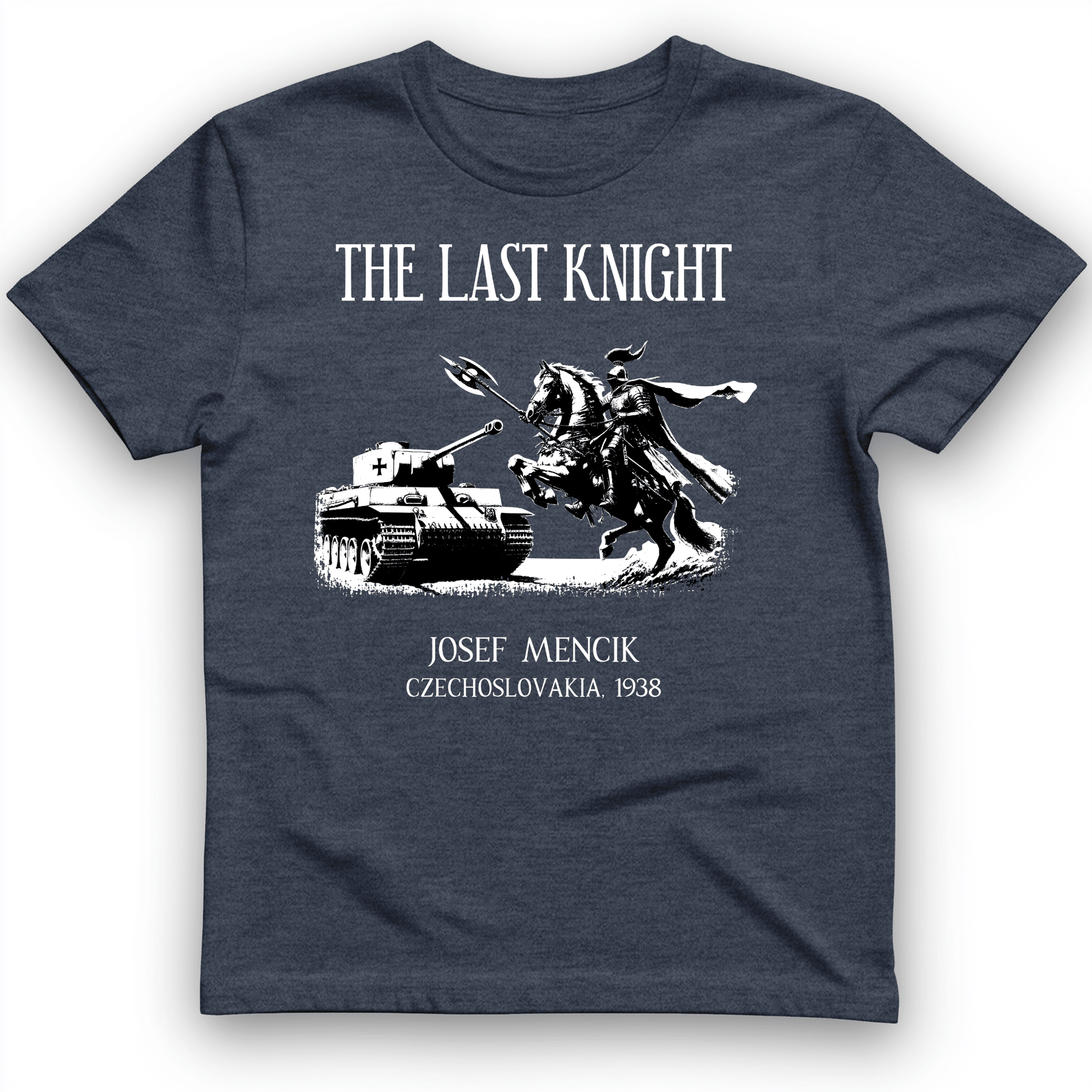 The Last Knight T-Shirt Heather Navy / S