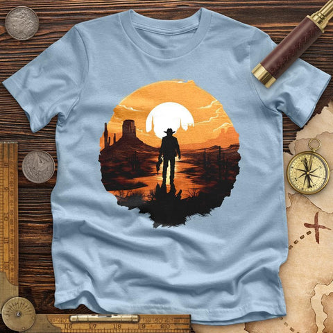 The Lone Ranger High Quality Tee Light Blue / S