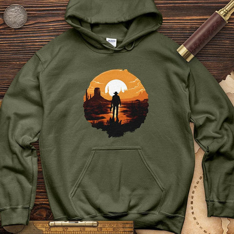 The Lone Ranger Hoodie Military Green / S