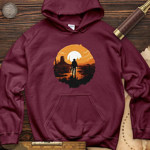 The Lone Ranger Hoodie Maroon / S