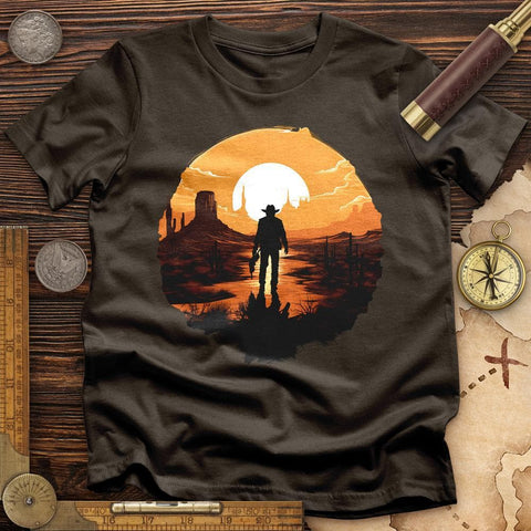 The Lone Ranger T-Shirt Dark Chocolate / S