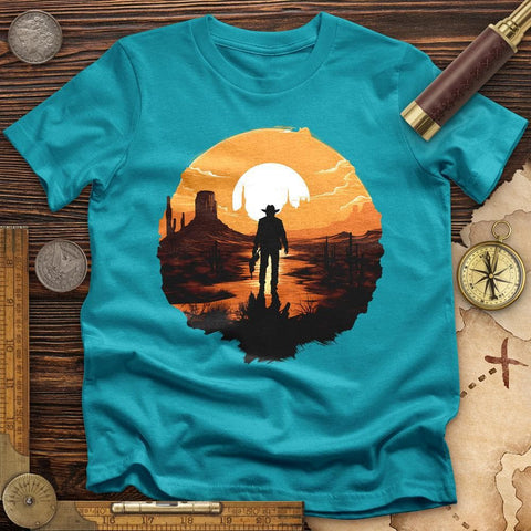 The Lone Ranger T-Shirt Tropical Blue / S