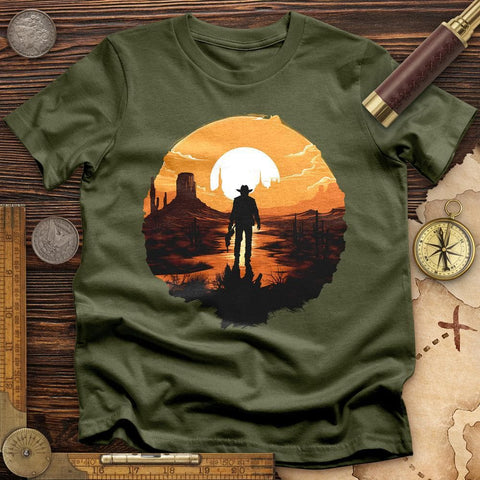 The Lone Ranger T-Shirt Military Green / S