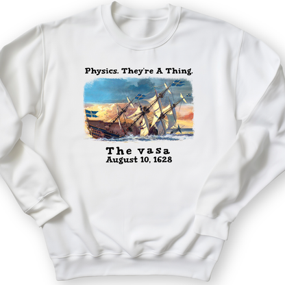 The Vasa Crewneck White / S