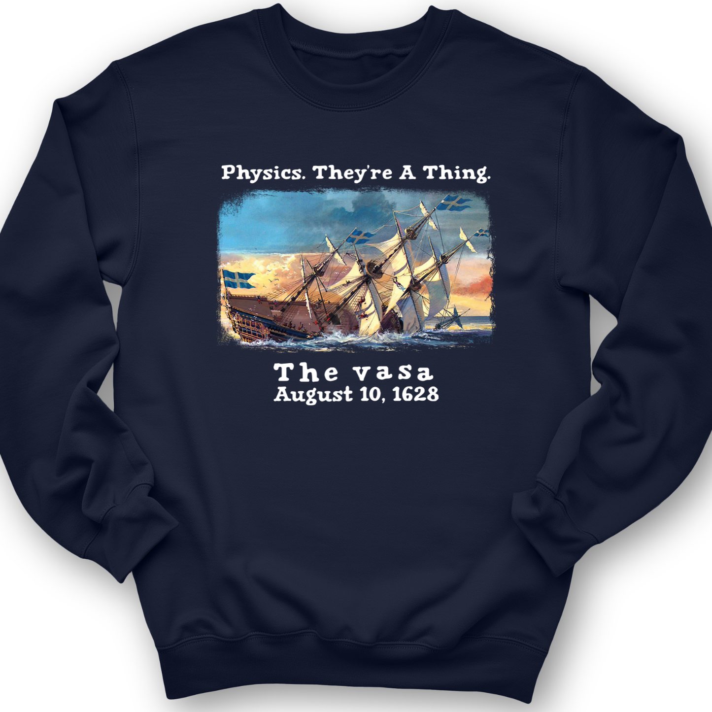 The Vasa Crewneck Navy / S