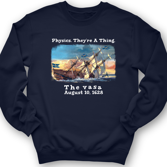 The Vasa Crewneck Navy / S