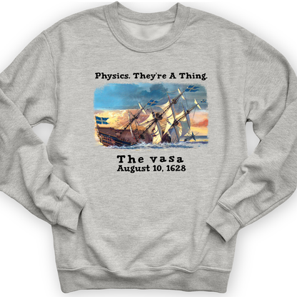 The Vasa Crewneck Sport Grey / S