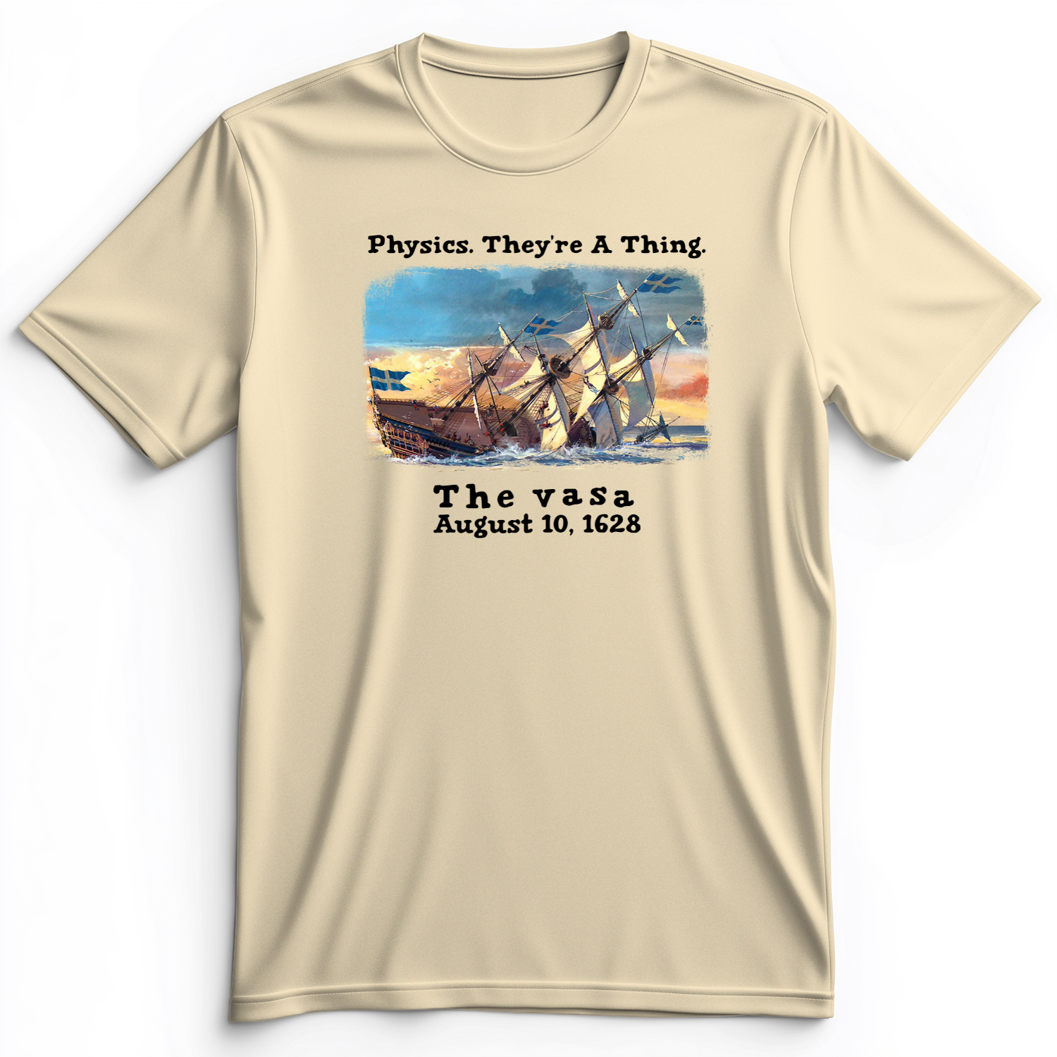 The Vasa Premium Tee Natural / S