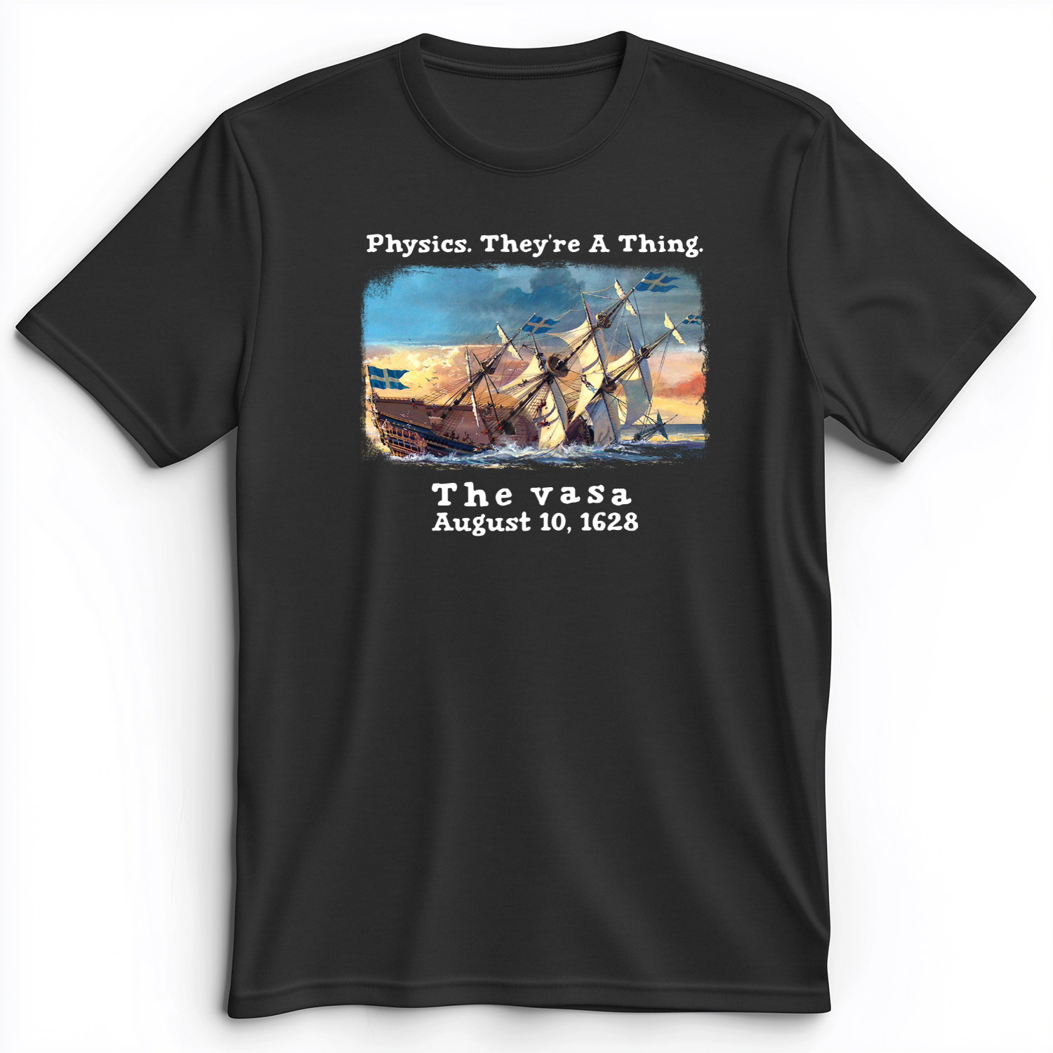 The Vasa Premium Tee Dark Grey Heather / S