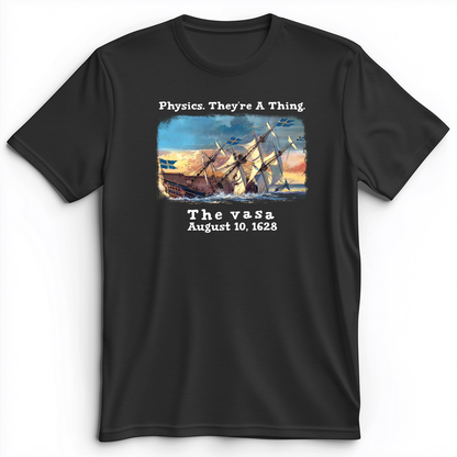 The Vasa Premium Tee Dark Grey Heather / S