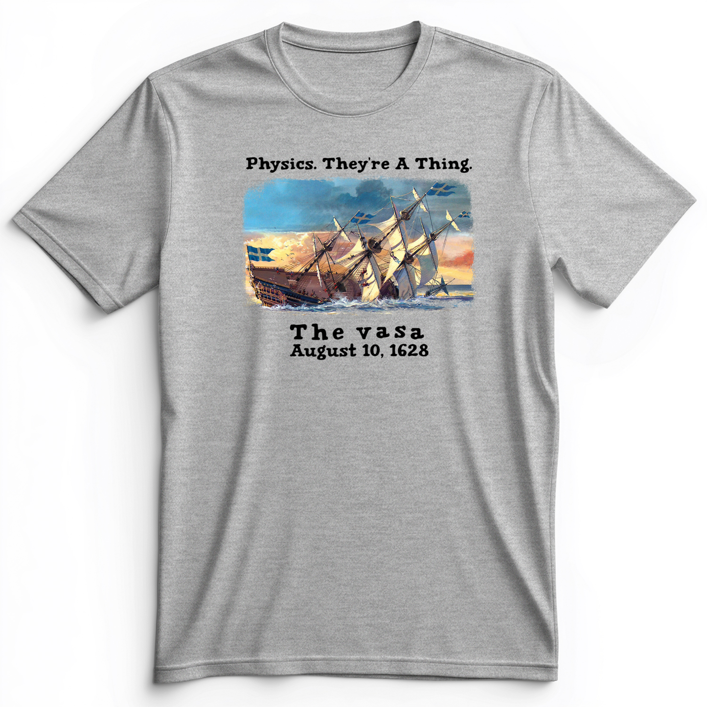 The Vasa Premium Tee Athletic Heather / S