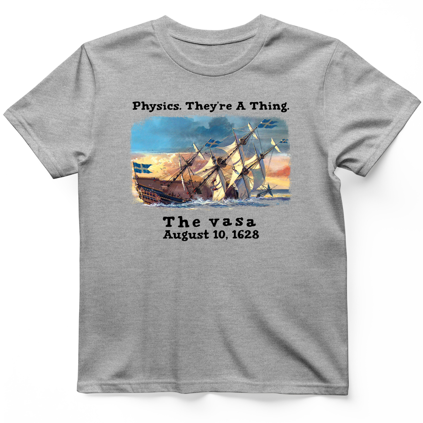The Vasa T-Shirt Sport Grey / S