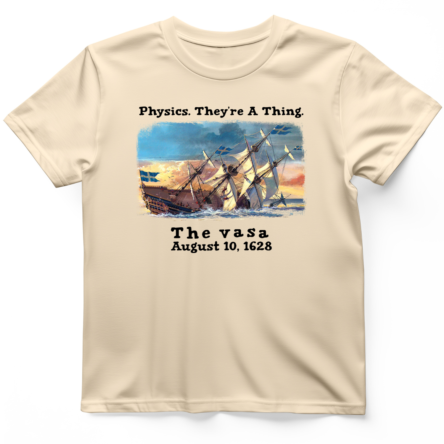 The Vasa T-Shirt Natural / S