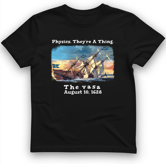 The Vasa T-Shirt Black / S