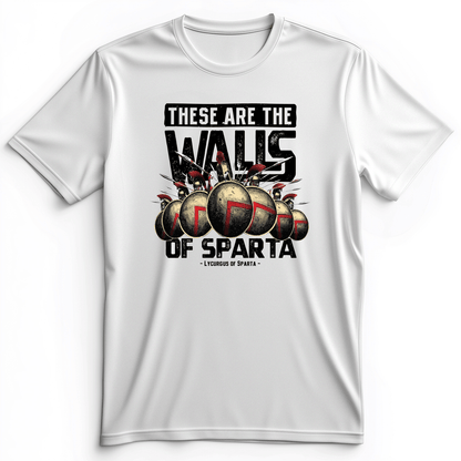 The Walls Of Sparta Premium Tee White / S
