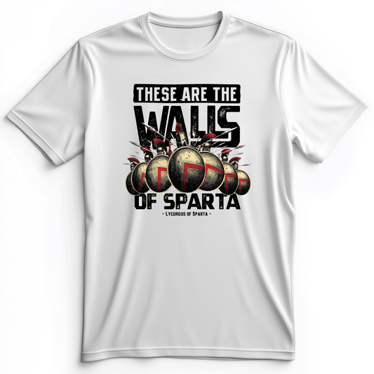 The Walls Of Sparta Premium Tee White / S