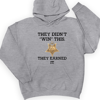 They Earned It Hoodie Sport Grey / S