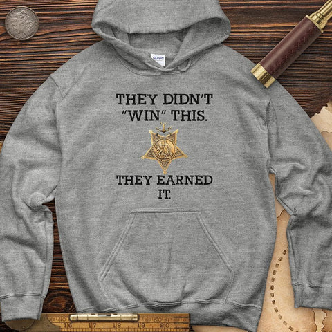 They Earned It Hoodie Sport Grey / S