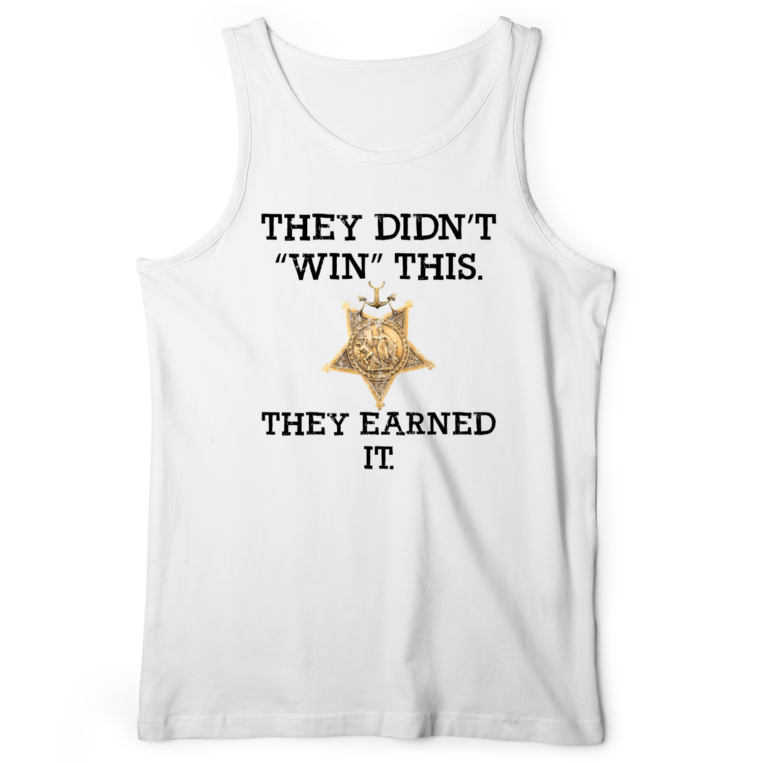 They Earned It Tank White / XS