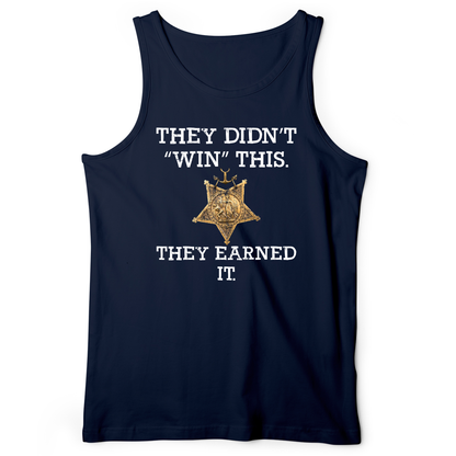 They Earned It Tank Navy / XS