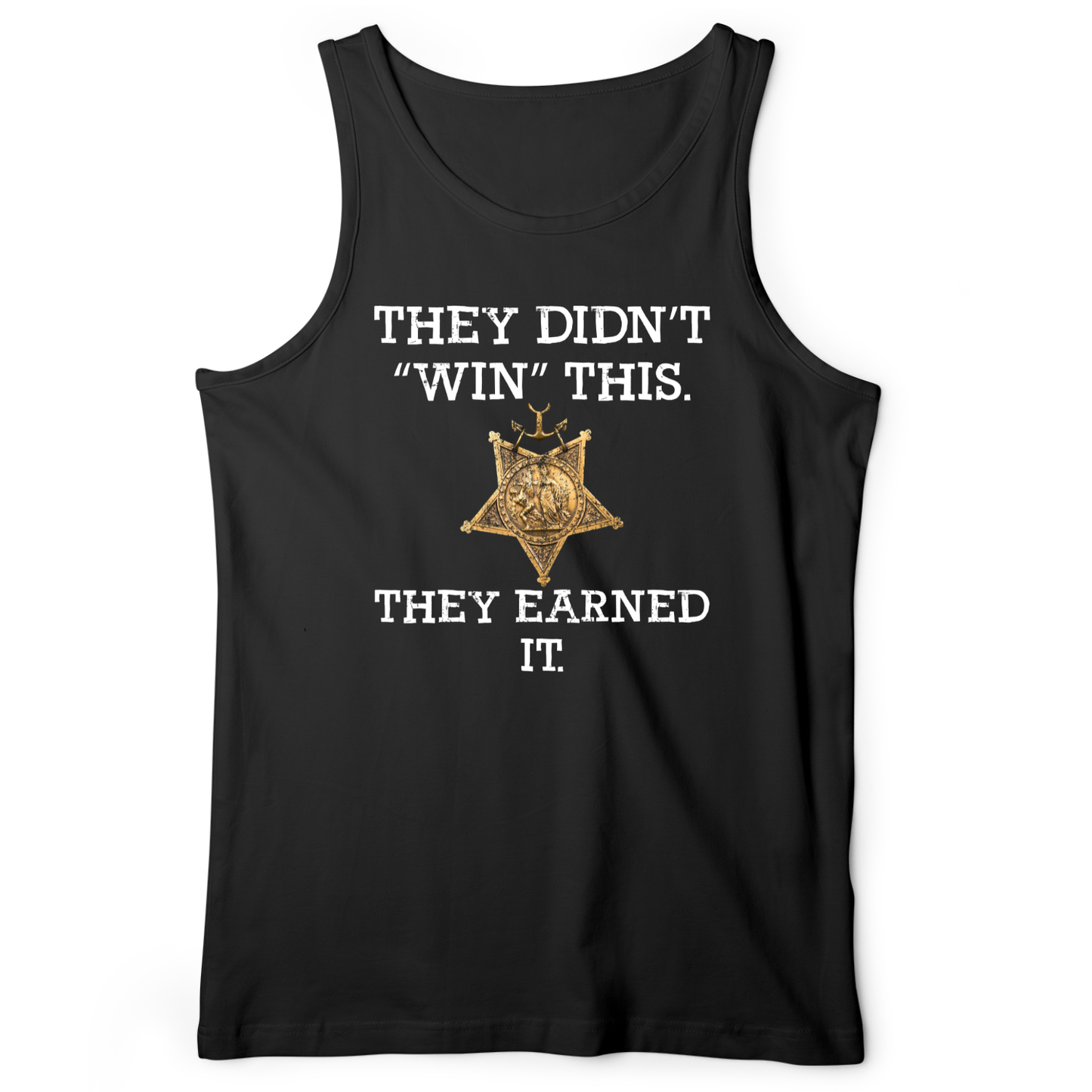 They Earned It Tank Black / XS