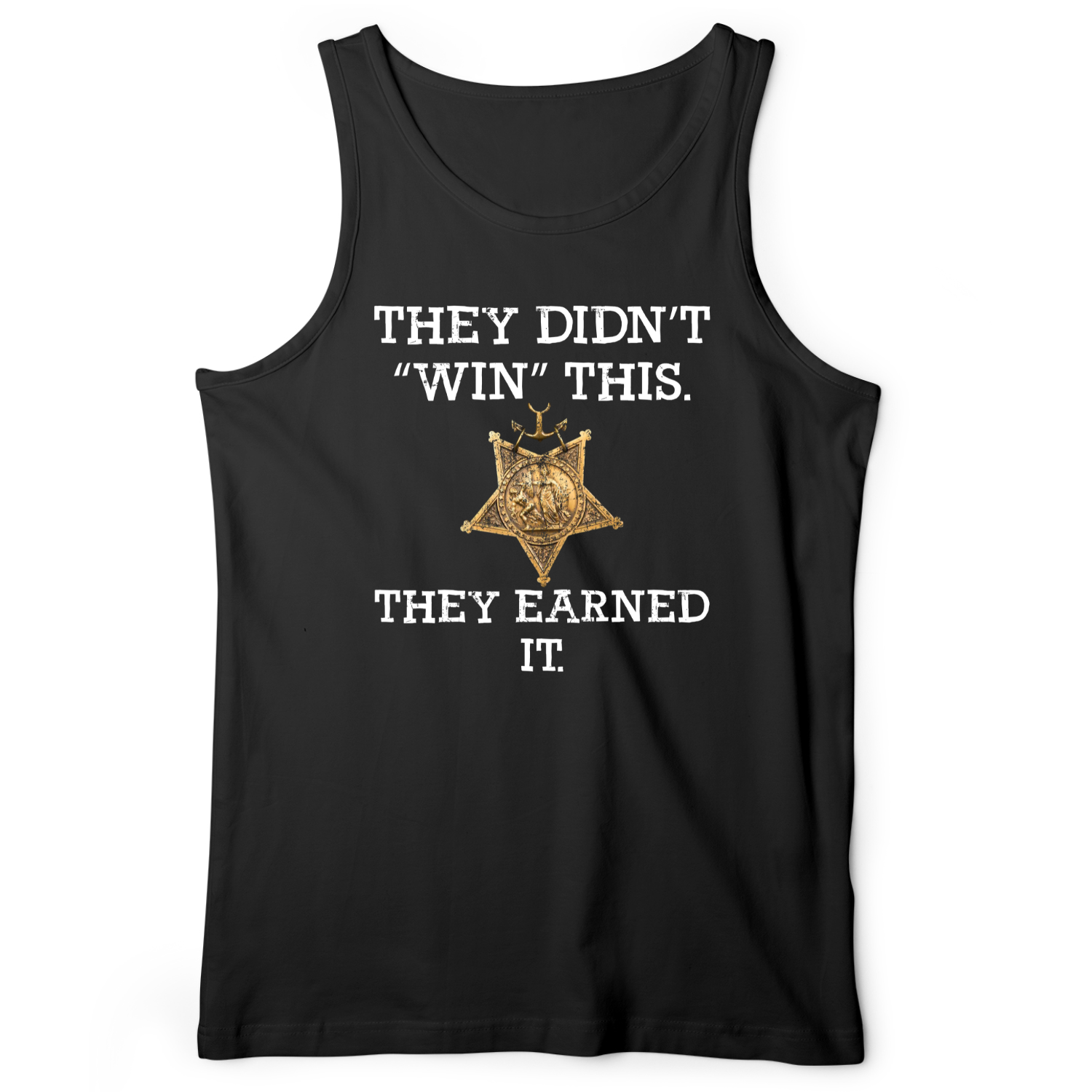 They Earned It Tank Black / XS