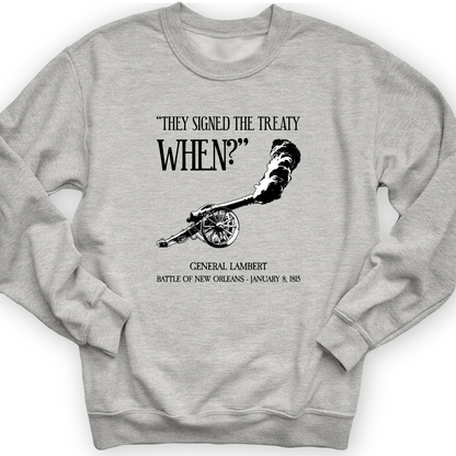 They signed it WHEN Crewneck Sport Grey / S