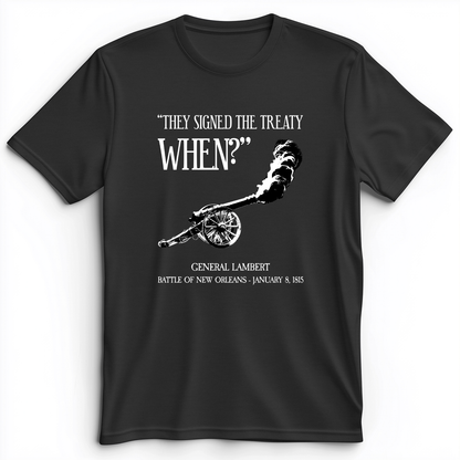 They signed it WHEN Premium Tee Dark Grey Heather / S