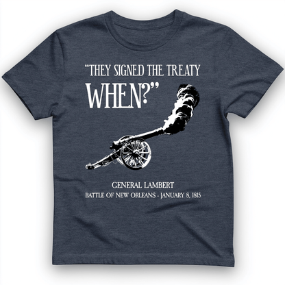 They signed it WHEN T-Shirt Heather Navy / S