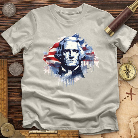Thomas Jefferson T-Shirt Ice Grey / S