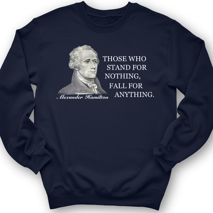 Those Who Stand For Crewneck Navy / S
