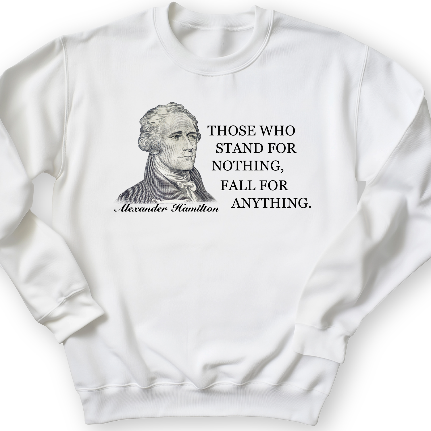Those Who Stand For Crewneck White / S