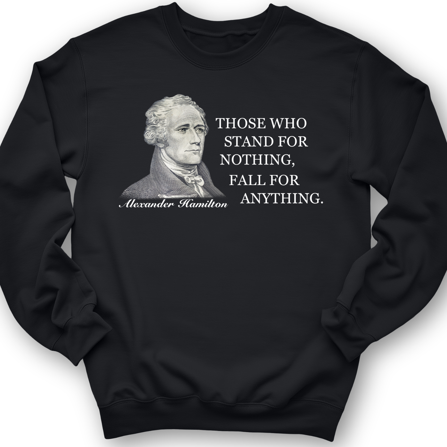Those Who Stand For Crewneck Black / S