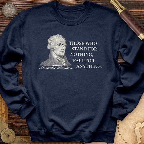 Those Who Stand For Crewneck Navy / S