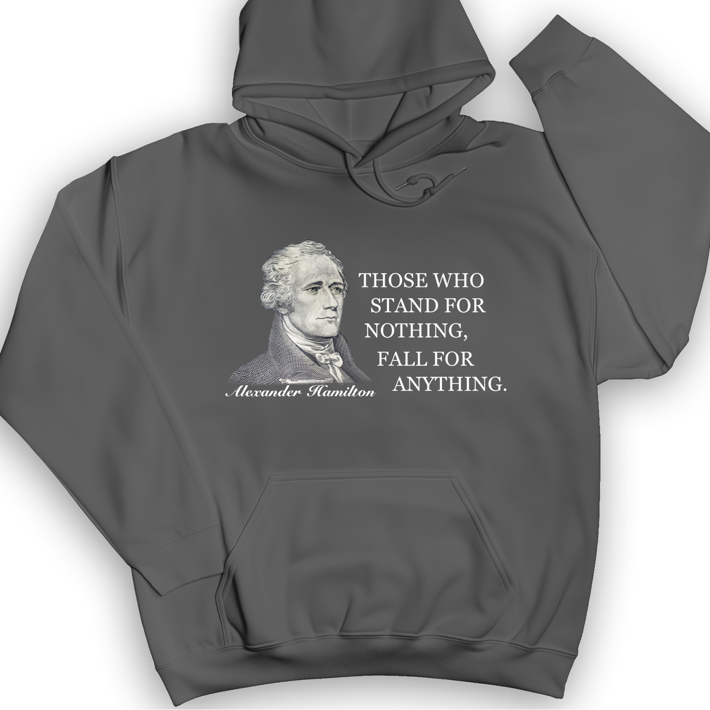 Those Who Stand For Hoodie Charcoal / S