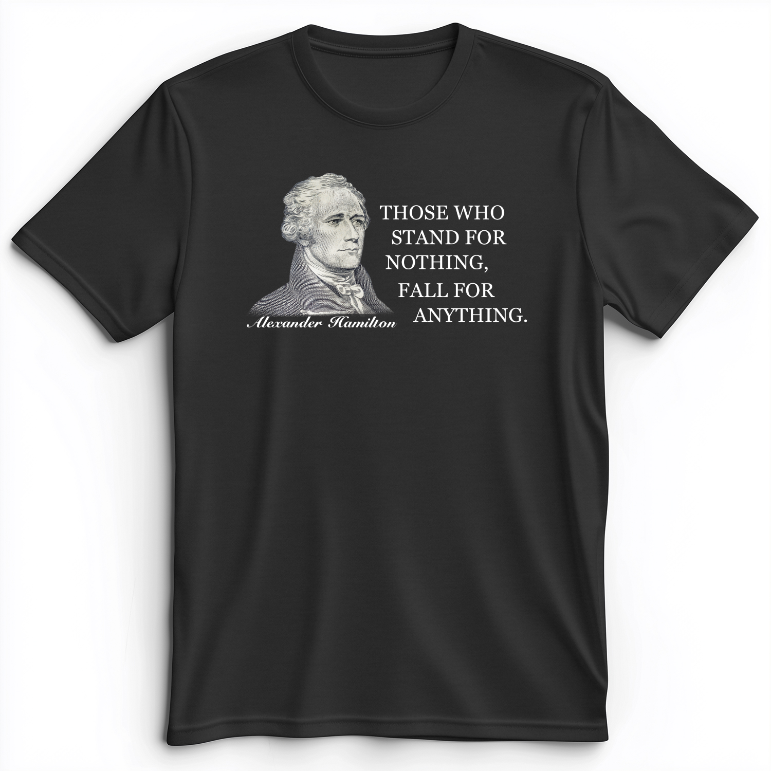 Those Who Stand For Premium Tee Dark Grey Heather / S