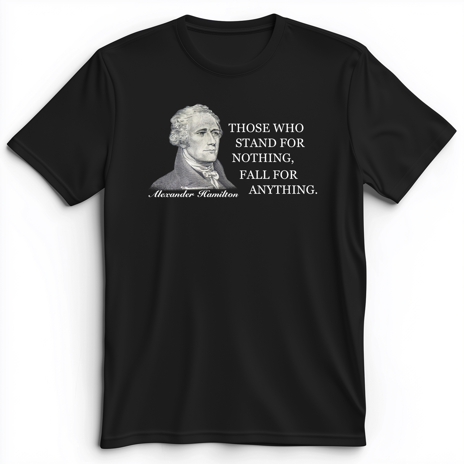 Those Who Stand For Premium Tee Black / S