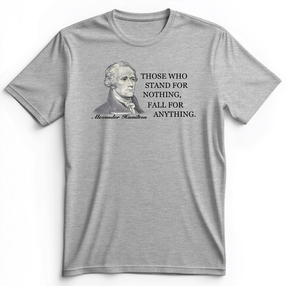 Those Who Stand For Premium Tee Athletic Heather / S