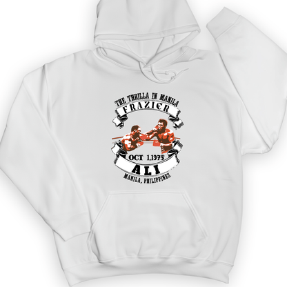 Thrilla In Manila Hoodie White / S