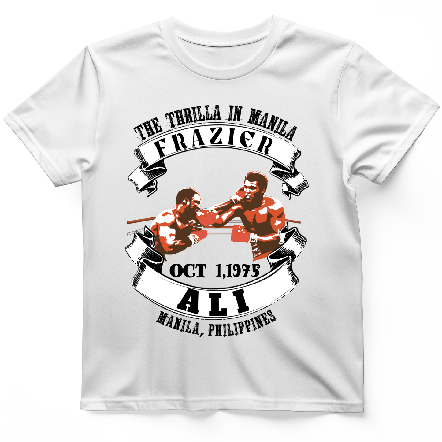 Thrilla In Manila T-Shirt White / S