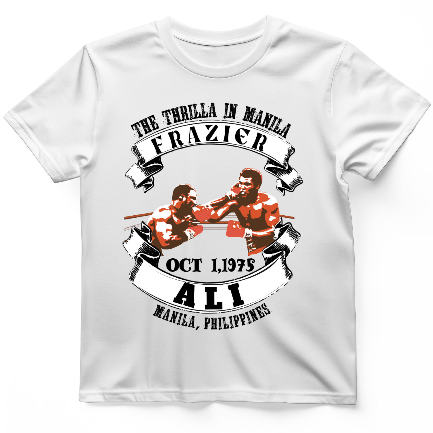 Thrilla In Manila T-Shirt White / S